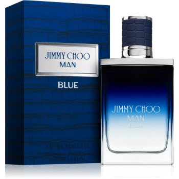 Jimmy Choo Man Blue Eau de Toilette pentru bărbați - imagine 3